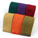 [MAESIO] KNT5001 Knit Stripe Necktie Width 6.3cm 6Colors _ Men's ties, Suit, Classic Business Casual Fashion Necktie, Knit tie, Made in Korea